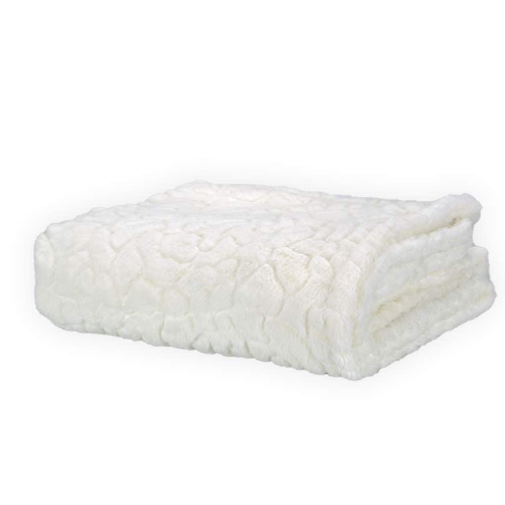 Coperta Elettrica Singola 75 X 130 cm Superficie Bianca Imitazione Interna in Pile + Cotone Ago + Tessuto Non Tessuto + Fibra Di Carbonio Coperta Rilievo Di Calore in Fibra Di Carbonio a Cin
