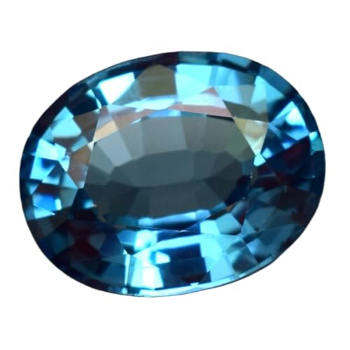 Topaze bleue naturelle pour fabrication de bijoux bague pendentif collier pierre à facettes