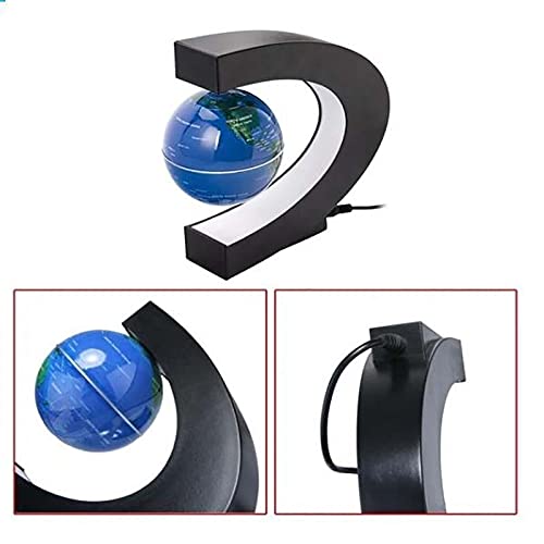 Globo de Levitação Globo Estudante Equipamento de Ensino Escolar Globo Luz Noturna Presentes Criativ
