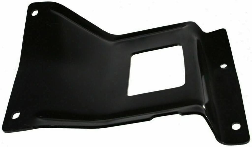 For Ford F-250/F-350 Super Duty 2005 2006 2007 Bumper Mounting Plate Driver & Passenger Side | Pair | Front High Strength Steel CAPA | Replacement For FO1066163, FO1067163 | 5C3Z17B985AA, 5C3Z17B984AA