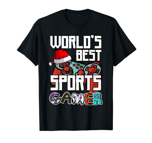 Mejor jugador deportivo del mundo partido divertido grupo de Navidad Camiseta