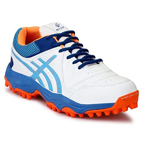 Image of PRO KVH Men's Rubber Spike Cricket Shoes Unisex Cricket Shoes | Mid-Foot Support Heel Synthetic Limited Edition Elite Performance