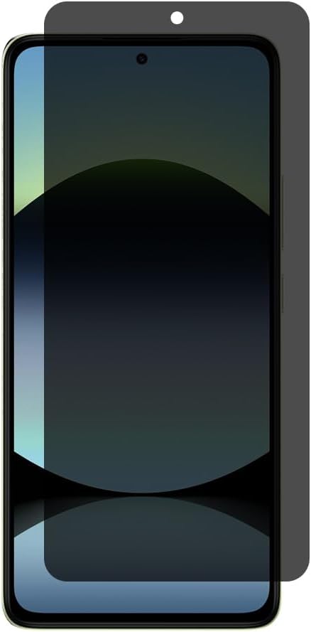 Al-HuTrusHi Screen Protector compatible with Xiaomi Redmi Note 14 / Xiaomi Redmi Note 14S Privacy HD Screen Protector, Anti-Spy Flexible Film TPU Screen Protector - Ceramics