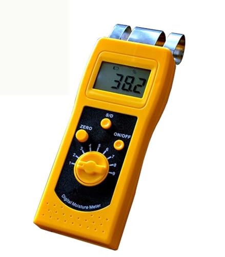 CNYST Concrete Moisture Meter Tester Ground Moisture Meter with Measuring Range 0~50% Display Accuracy 0.1 for Laying Floors Paint Paint Floor Paint Architectural Decoration