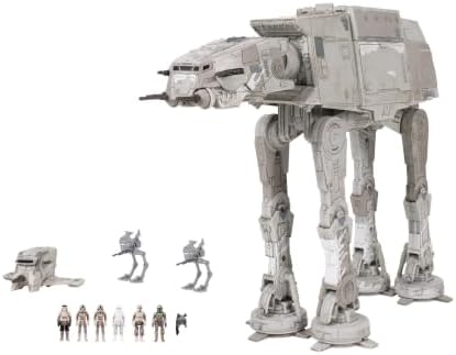 Star Wars™ Micro Galaxy Squadron SWJ0591-AT-AT Restimperium Battle 10erPack | 4 Fahrzeuge mit 6x 2,5cm-Mikrofiguren als Zubehör