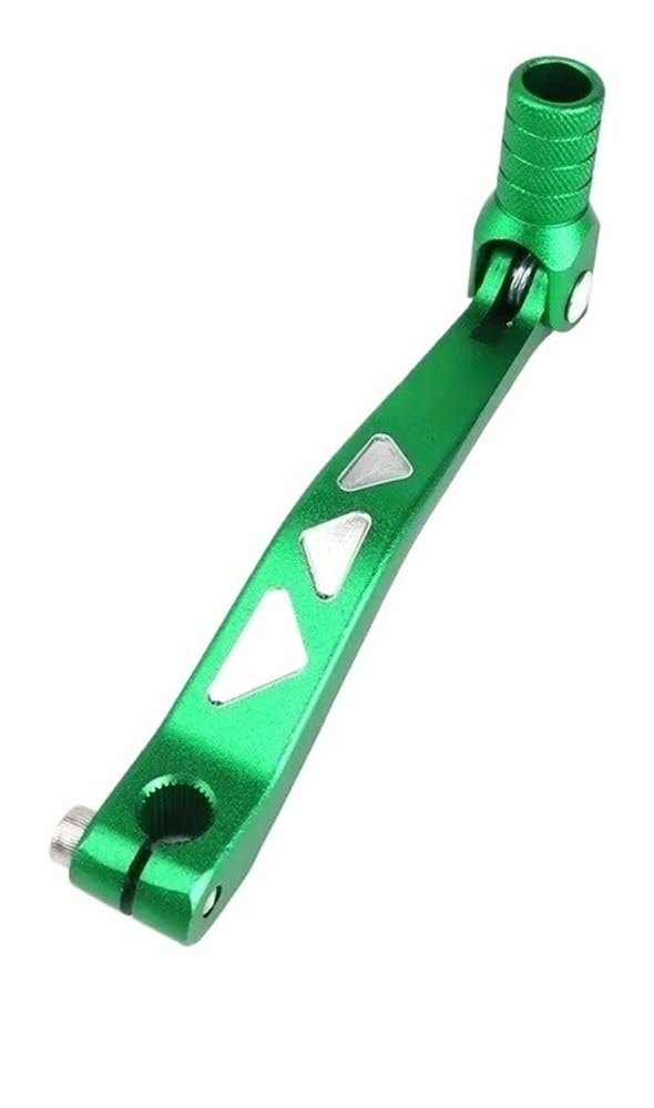 Ypmgrwlsn Green Gear Lever Motorcycle Aluminium Folding Gear Shifter Shift Lever Dirt Pit Bike For 50Cc 70Cc 110Cc 125Cc For Crf 50