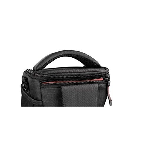 Hama 00121871 Kameratasche Nashville, 80 Colt, Schwarz/Rot