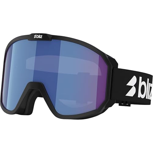 Masque de ski Bliz Rave double écran orange et monture ergonomique noire
