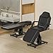 Charmmade Electric Tattoo Chair Bed for Client,w/Remote,Electric Lift Massage Table, Facial Lash Beds Chairs for Esthetician,3-Section Folding for Client/Esthetician/Artist, Heavy-Duty 440lbs (Black)