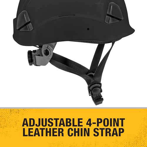 Dewalt Casco Di Sicurezza DPG22 Nero Tipo Ii Classe E 4 Punti Cricchetto - 4