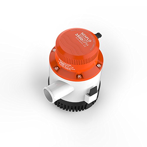 Seaflo 12V 3500 GPH Pompa di sentina e interruttore automatico a galleggiante
