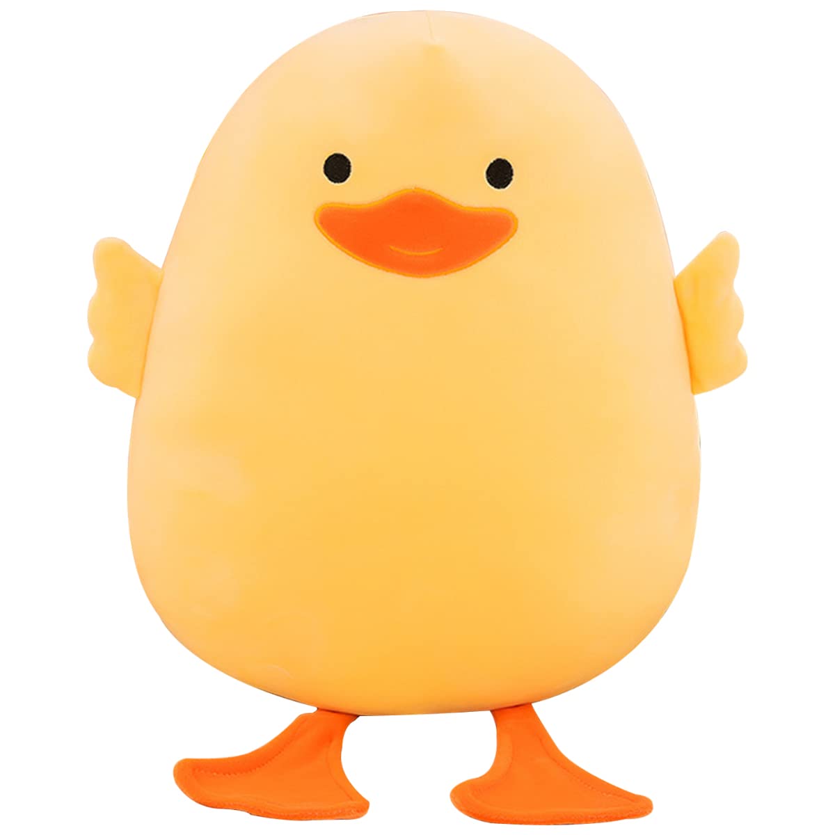 DEYI Stuffed Animal Throw Plushie Doll,Plush Duck Stuffed Animal Soft Toys Yellow Duckling Stuff,Gifts for Friends and Children Christmas,Cute Yellow