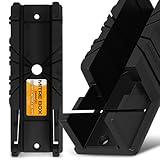 Instalguru Gehrungslade Schneidlade 250x65x60 mm 22,5° 45° 90° Grad Winkel Winkelschneider Gehrungsschneidlade Schnittwinkel Sägelade Kunststoff Präzision Schneiden