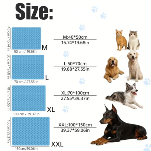 Tapis rafraîchissant pour chien contre la chaleur d'été - 4