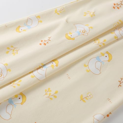 Image of Uobzyaq Girl's Stripes Nightgowns Cotton Sleep Shirts Sleepwear Princess Nightdress