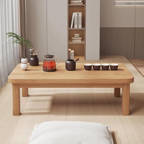 Table basse en bambou meuble pliable bureau salon et tatami - 3