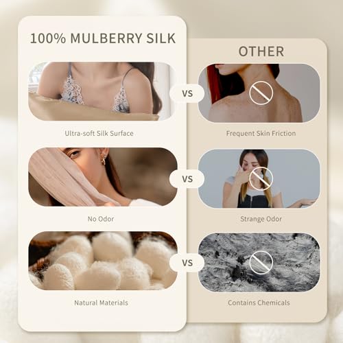 THXSILK Silk Bra Pouch, Hidden Bra Wallet, Travel Secret Undercover for Women, Pink, One Size - Thumbnail 3