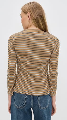 Veronica Beard Jean Women's 3/4 Sleeve Pruitt Tee3
