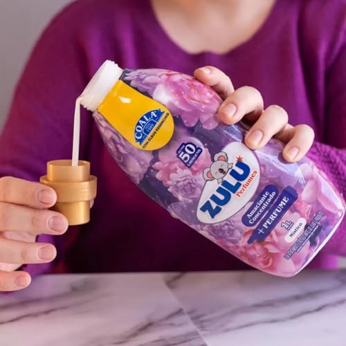 Zulu Perfumes Amaciante de Roupas Concentrado 1L Mistico