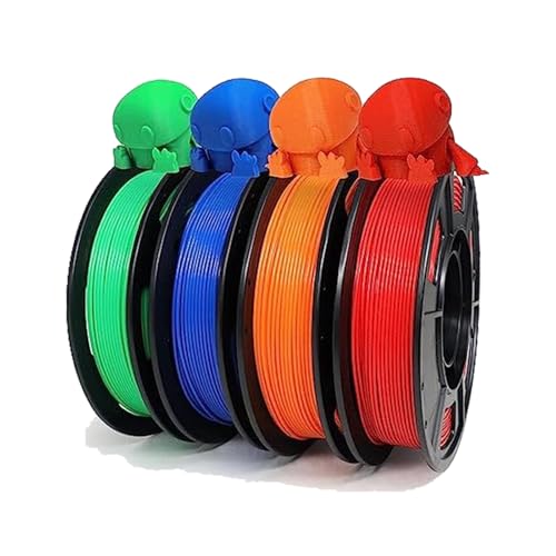 YOUSU PLA Plus (PLA+) Filament 1.75mm,Professional High Toughness 3D Printer Filament,Dimensional Accuracy +/- 0.02mm 4x250g Pack B YOUSU PLA Plus (PLA+) Filament 1.75mm,Professional High Toughness 3D Printer Filament,Dimensional Accuracy +/- 0.02mm 4x250g Pack B