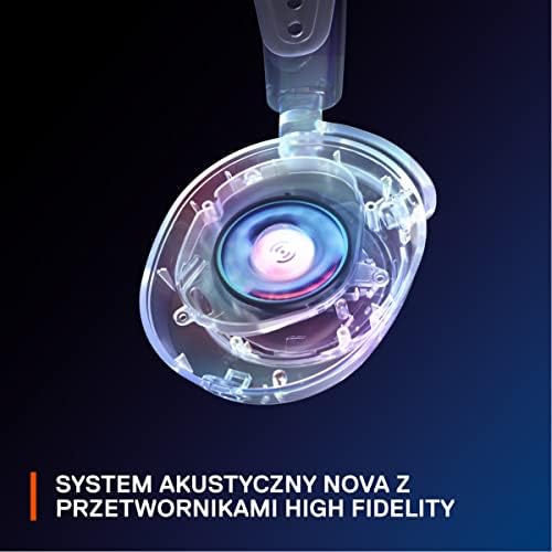 SteelSeries Arctis Nova 4P Bezprzewodowy wieloplatformowy zestaw słuchawkowy do gier Dźwięk przestrzenny 360° 36 godzin pracy na baterii Mikrofon 2. generacji PlayStation, PC, PSVR 2, Switch