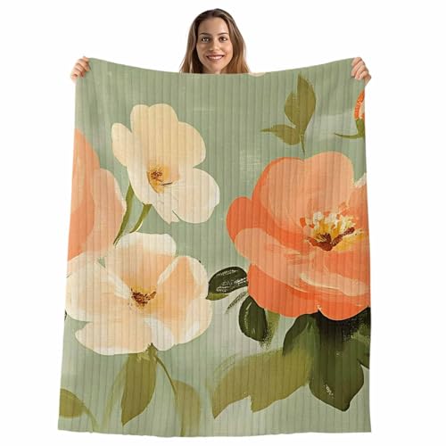 Nyunylyer ブランケット 毛布 大判 80x120cm ふわふわ ひざ掛け ソファ ベッド ランネル 北欧 暖かい 冬用 掛け毛布 軽量 柔らかい 洗える シンプル オールシーズン 秋冬 春夏 来客用 車中泊 ギフト 子供 大人 ペット キャンプ