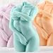 GLITZXFH 3D Body Candle Molds Female Human Body Silicone Candle Mold for Candles Making Resin Casting Aromatherapy Candles Wax Polymer Clay Home Decoration