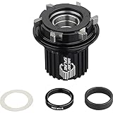 Muy buena fiabilidad Spank Hex Shimano Micro-Spline Alloy Anti-Bite Cuerpo de Rueda Libre Buje MTB Adultos Unisex Negro Estándar