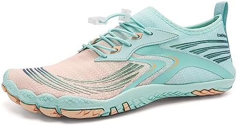 Barefoot schoenen heren vrouwen water schoenen trail running strand water trainers voor sportschool zwemmen snorkelen surfen, Grijs