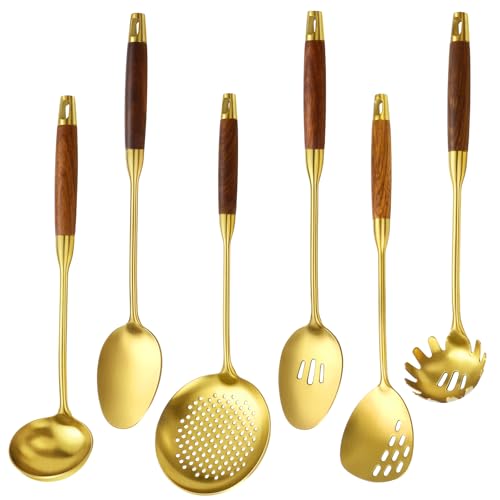 Izurok 6-Piece Stainless Steel Kitchen Utensil Set Deal at Amazon: $18.99