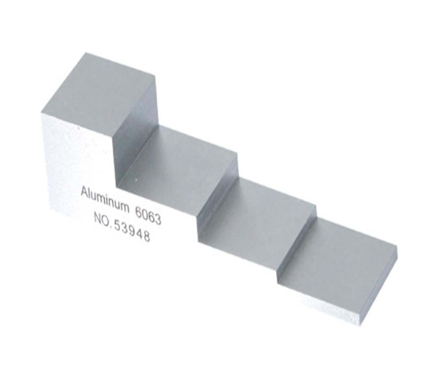 Aluminum/304 ss/1018 Carbon Steel NDT Step Wedge Ultrasonic Test Block 4 2.5mm/5mm/10mm/20mm(2.5-20mm al)