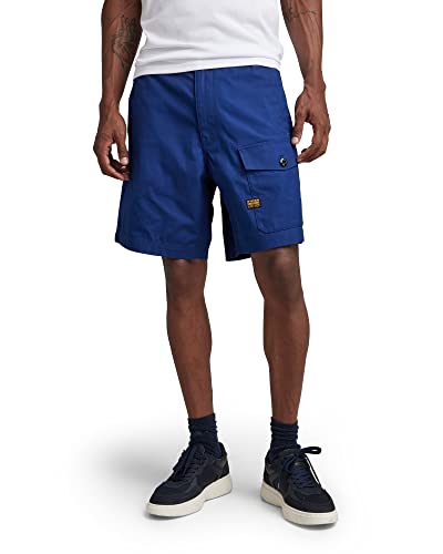 G-Star Para Hombre Shorts Sport Trainer, Azul Ballpen Blue D21039-D384-1822 , 26