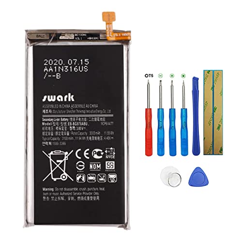 SWARK New Rechargeable Battery EB-BG970ABU Compatible with Galaxy S10e SM-G970 G970F/DS G970U G970W with Tools