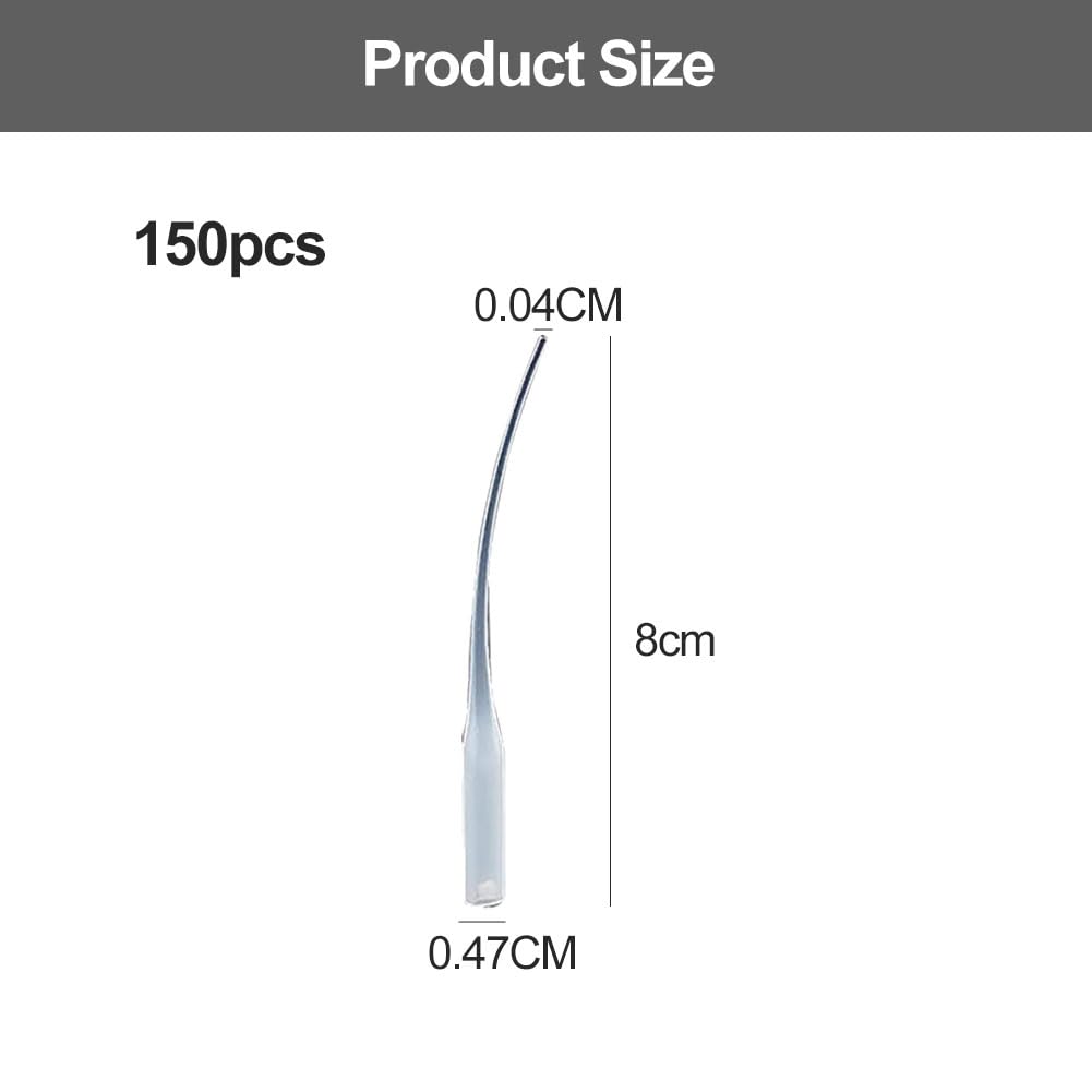 300 Punte Per Bottiglie Di Colla - Micro Applicatori Di Precisione Per Hobby E Laboratorio