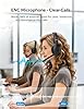 TECKNET Wireless Headphones with Microphone, 5.4 Bluetooth Headphones Over Ear, Mono/Stereo 2-in-1, 65H Playtime & Mute, Wireless Headset with Microphone for Home Trucker Office Call Center, Black #2