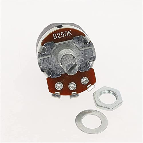 Potentiomètre WH138-1 B250K pour réparer le bouton de volume et l'allumage de vos radios, 2pcs
