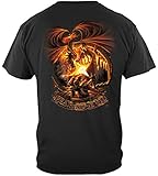 Firefighter Gifts | Fear No Evil Dragon Shirt ADD147-FF2073M