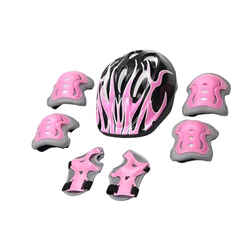 Casques de vélo pour tout-petits résistants aux chocs avec kit genouillères pour enfants
