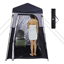 Nice C Camping Shower Tent, Instant Pop Up Privacy Changing Tent, Outdoor Shower Enclosure, Toilet Tents, Camping Bathroom, Oversize Square 1 Room