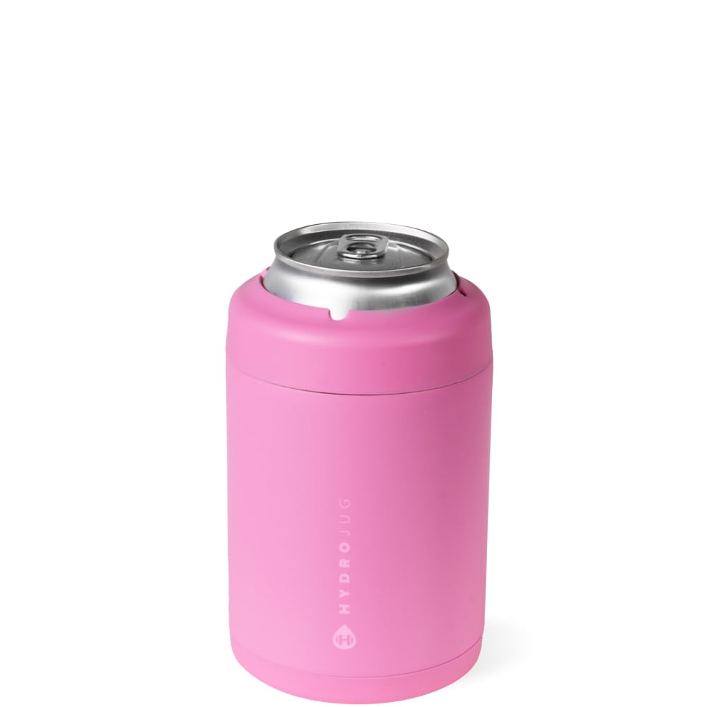 HydroJug Can Cooler 12 oz, Stainless Steel Can Holder, Taffy