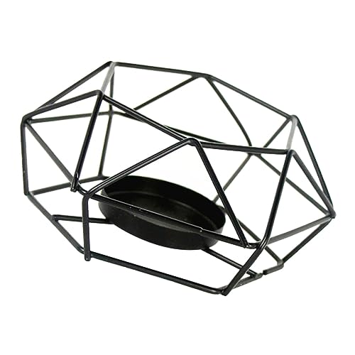 Yardenfun Candlesticks Black Wedding Decorations Home Accents Decor Wedding Table Decor Wedding Decorations for Tables Table Decorations Candle Holders Black Candle Holder Household Decorate