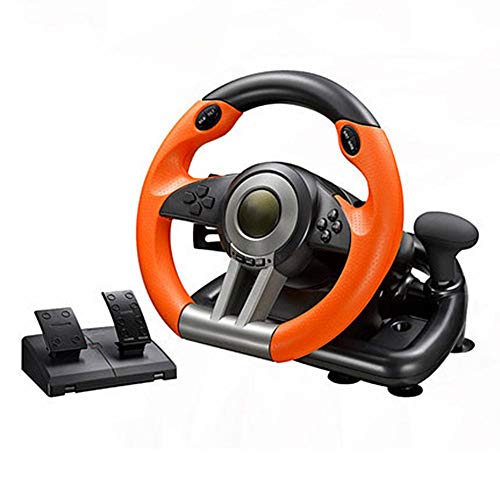 Luerme Gaming Racing Steering Wheel Support PC / PS3 / PS4 / X-One, Juego de Ordenador Simulación del Volante Carreras de conducción Cover