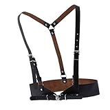 Hergestellt aus hochwertigem PU-Leder, glatt, robust und flexibel, langlebig für den täglichen Gebrauch.