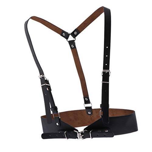 DYNWAVE Arreios Femininos com Alças para O Peito, Corpo, Traje Gótico Steampunk Enfeitado