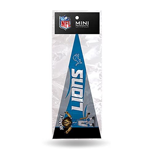 Mini fanions Detroit Lions NFL lot de 8 pour décoration de supporter