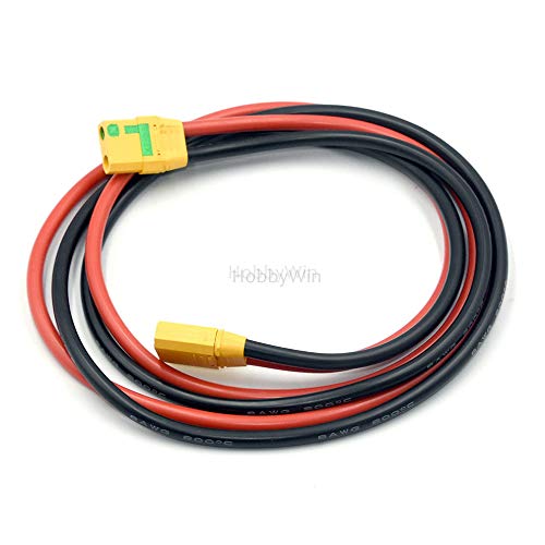 XT90-S Anti-Spark Female to XT90 Male Plug Extension Wire Cable for RC Hobby Battery Charging