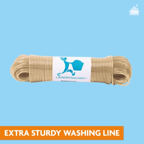 LAUNDRYSpecialist Washing line 35 meters with steel core, MADE IN HOLLAND, weatherproof and extra long - Image 4