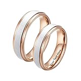 💟 Personaliza tus anillos: ¿Quieres que tus anillos sean únicos? ¿Quieres tener un par de anillos que lleven tu profundo amor? Este par de anillos para hombres y mujeres ofrece un servicio personalizado. Puedes grabar tu voto de amor, abreviatura de nombre o un bonito patrón en la superficie interior de los anillos, lo que lo convierte en un anillo realmente especial con amor. Haz clic en "Personalizar ahora" para comenzar la personalización.