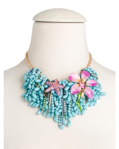 Betsey Johnson Mermaid Collar Necklace2