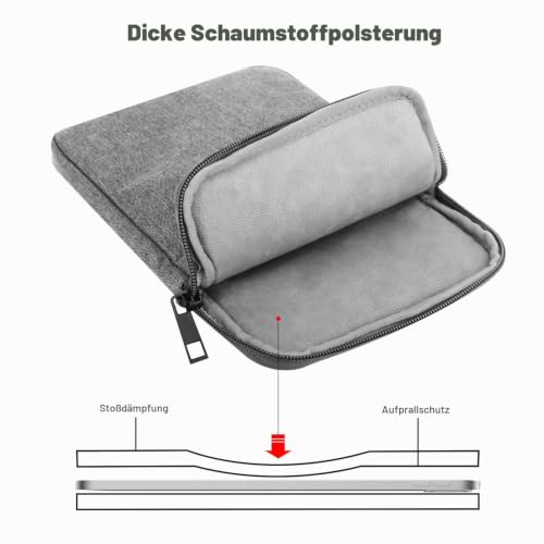 MoKo Tablet Tasche 13 Zoll Schutzhülle, Slim Sleeve für iPad/Galaxy – Ansicht 4